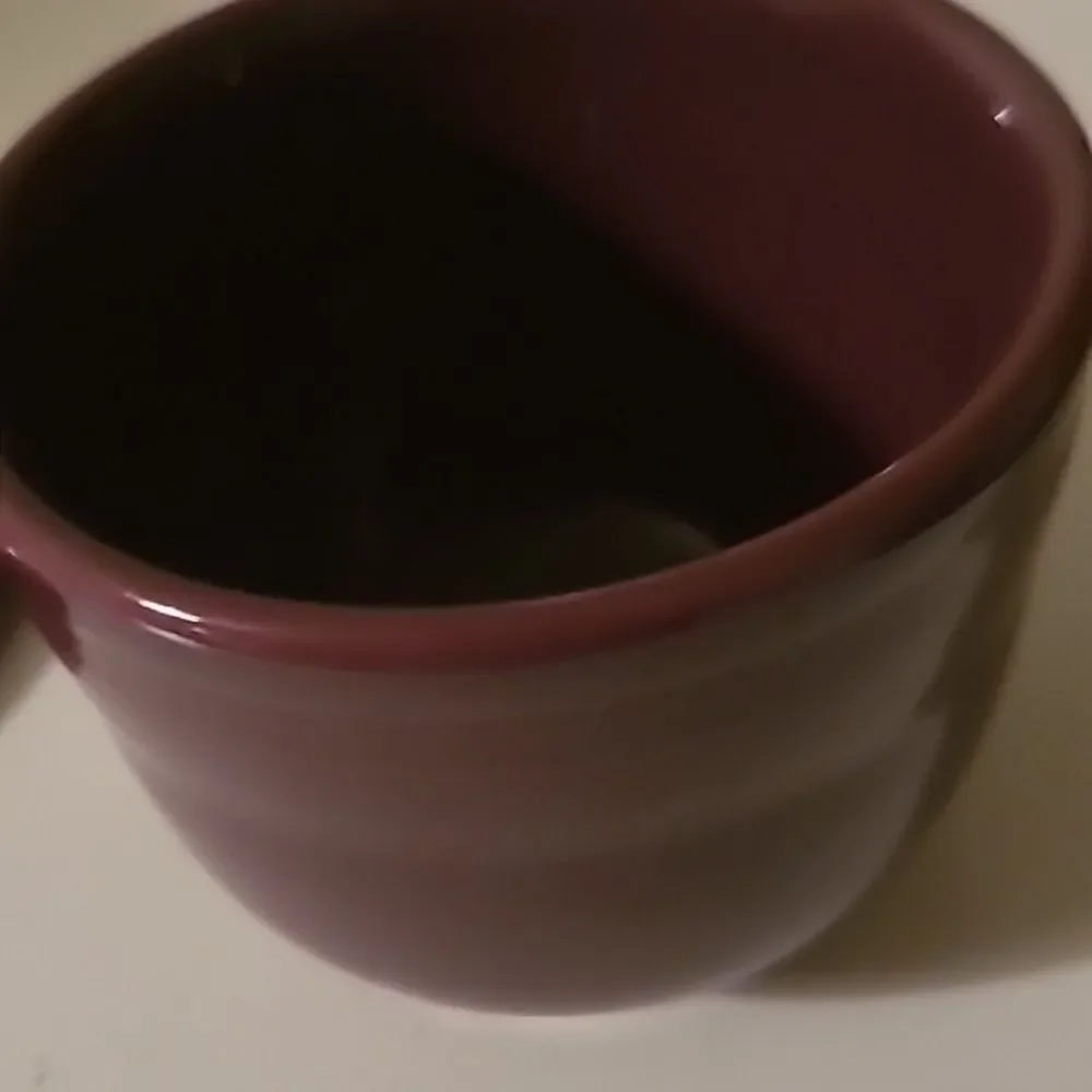 Fiestaware Purple Cup and Saucer Set